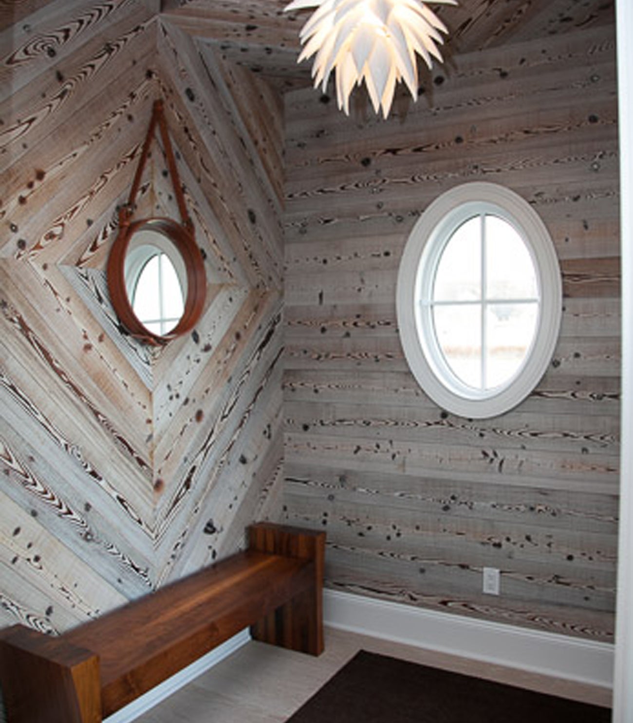 Beach Style Entry and Hall