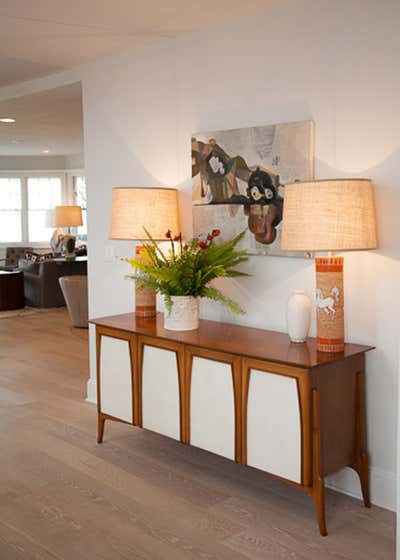 Beach Style Entry and Hall. NEW JERSEY SHORE by Dana Nicholson Studio Inc..