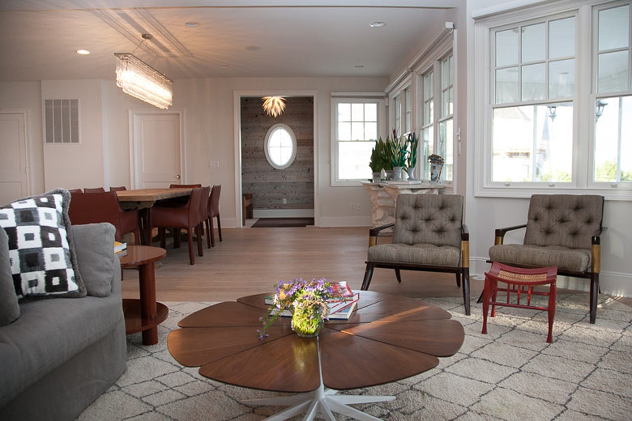 Beach Style Entry and Hall