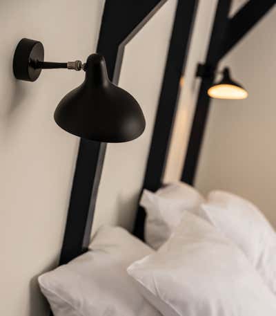  Contemporary Transitional Hotel Bedroom. 5 star hotel in Amsterdam, canal-side by Tessa Boerstra.