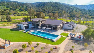  Southwestern Bohemian Vacation Home Exterior. Modern Hacienda  by HABITAT Studio.