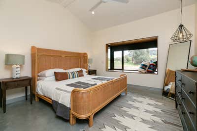  Southwestern Vacation Home Bedroom. Modern Hacienda  by HABITAT Studio.