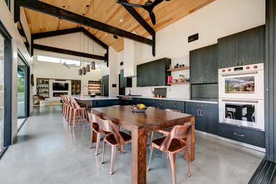  Southwestern Vacation Home Kitchen. Modern Hacienda  by HABITAT Studio.