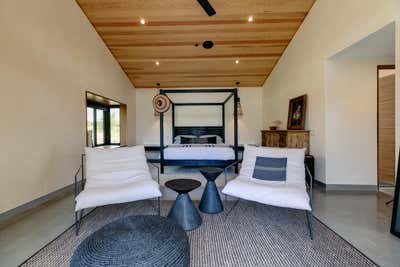  Bohemian Vacation Home Bedroom. Modern Hacienda  by HABITAT Studio.