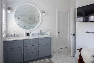  Preppy Bathroom. 2 Pierce Lane by HABITAT Studio.