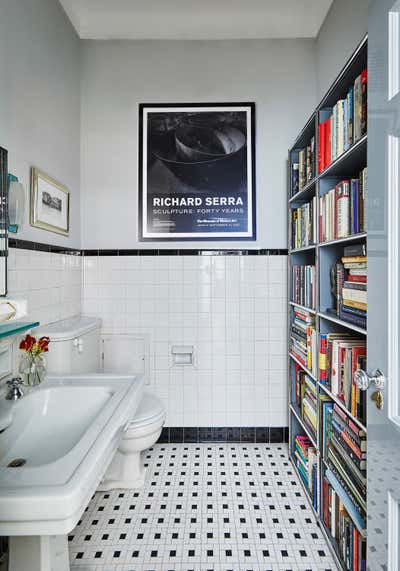 Transitional Bathroom. West Side Elegance by Pembrooke & Ives.