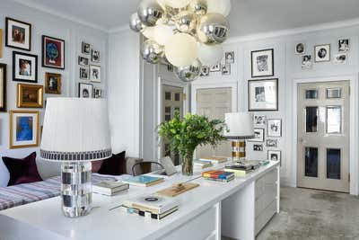  Eclectic Apartment Office and Study. West Side Elegance by Pembrooke & Ives.