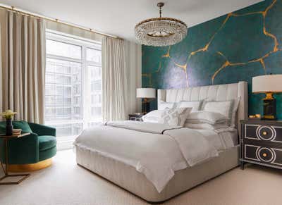  Eclectic Apartment Bedroom. Tribeca Apartment by Mehditash Design LLC.