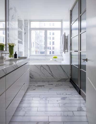  Eclectic Apartment Bathroom. Tribeca Apartment by Mehditash Design LLC.