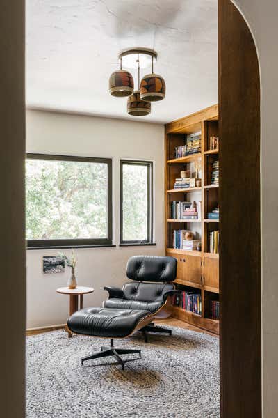 Eclectic Office and Study. Altadena Eclectic Spanish by A1000xBetter.