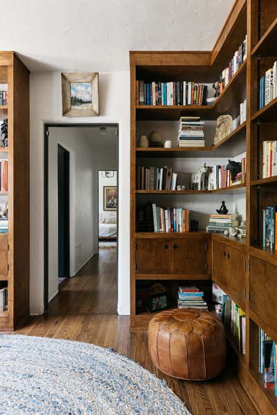  Mid-Century Modern Family Home Office and Study. Altadena Eclectic Spanish by A1000xBetter.