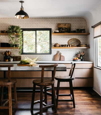 Eclectic Kitchen. Altadena Eclectic Spanish by A1000xBetter.