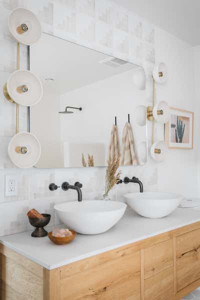 Eclectic Bathroom. Highland Park Modern by A1000xBetter.