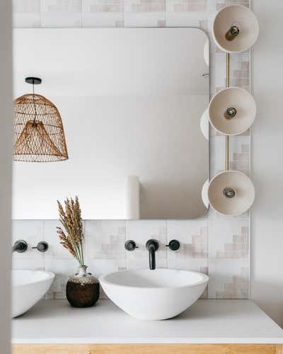 Eclectic Bathroom. Highland Park Modern by A1000xBetter.