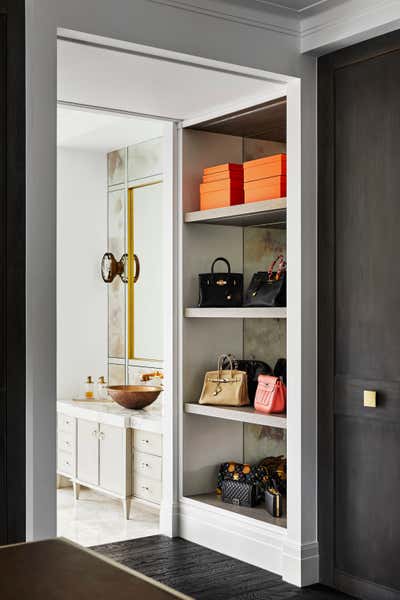  Bohemian Family Home Storage Room and Closet. Alchemy House by Dylan Farrell Design.