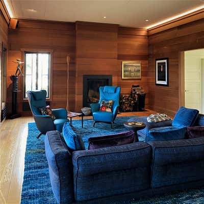  Transitional Living Room. Ladies Ranch by Dana Nicholson Studio Inc..