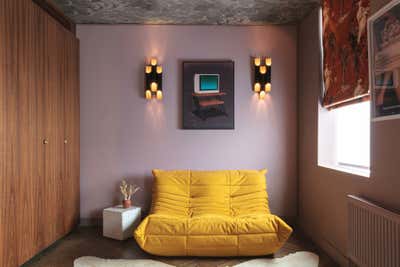  Mid-Century Modern Family Home Living Room. Metamorphic Artist's Residence by Anouska Tamony Designs.