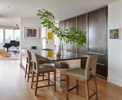  Contemporary Apartment Kitchen. Manhattan contemporary  by Kimille Taylor Inc.