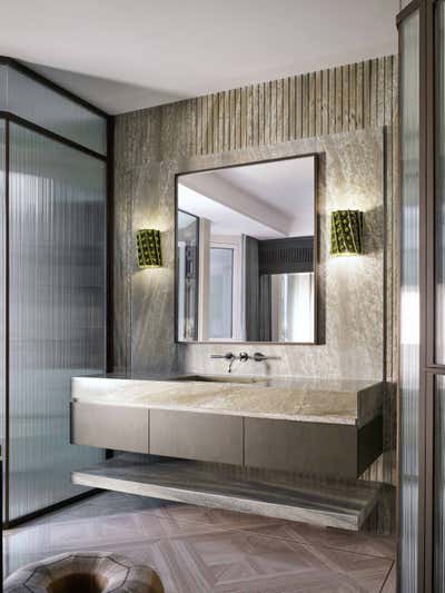  Contemporary Bathroom. Penthouse Shanghai by Chris Shao Studio LLC.