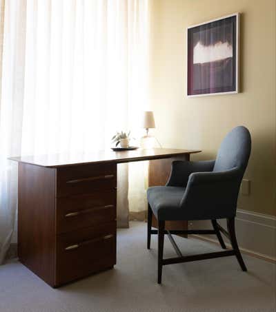  Eclectic Apartment Office and Study. One Prospect Park West by Lava Interiors.