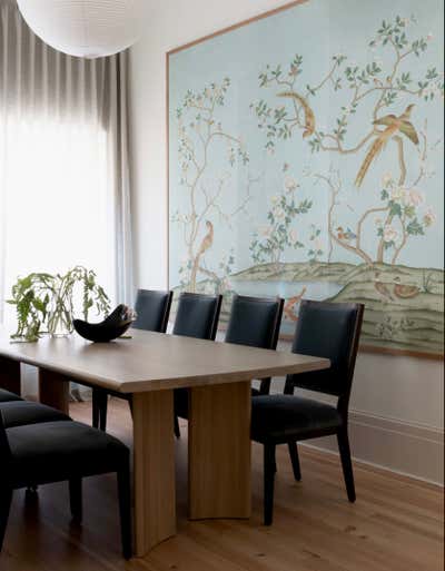  Transitional Apartment Dining Room. One Prospect Park West by Lava Interiors.
