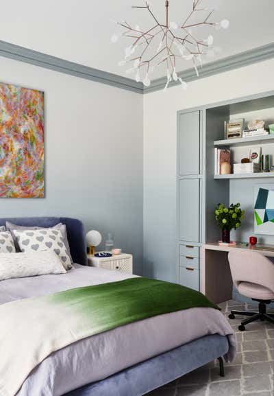  Contemporary Family Home Children's Room. Scarsdale, NY Home by Lucy Harris Studio.