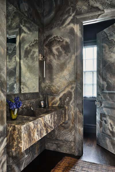  Contemporary Family Home Bathroom. Scarsdale, NY Home by Lucy Harris Studio.