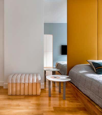  Cottage Mediterranean Apartment Bedroom. Bebek Apartment by Merve Kahraman Products & Interiors.