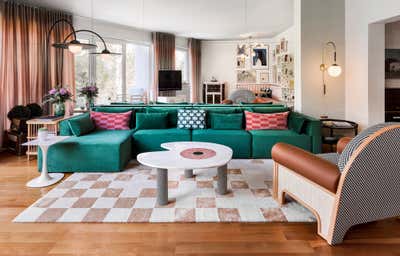  Cottage Apartment Living Room. Bebek Apartment by Merve Kahraman Products & Interiors.
