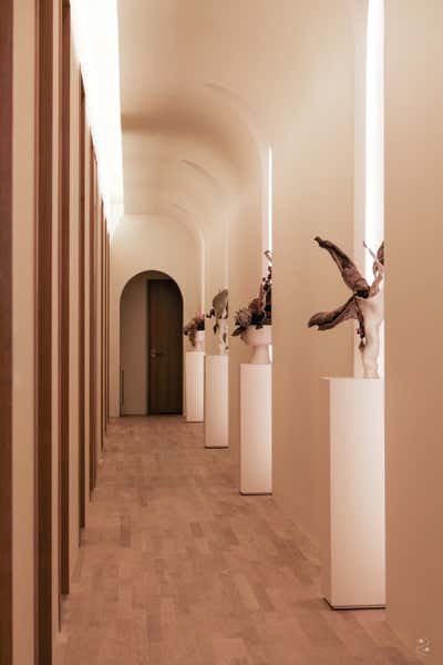  Minimalist Organic Retail Entry and Hall. The Next - An Aesthetic Boutique by Two Muse Studios.