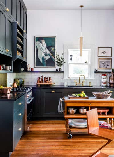  Maximalist Family Home Kitchen. GP HOUSE by Laura W. Jenkins Interiors.