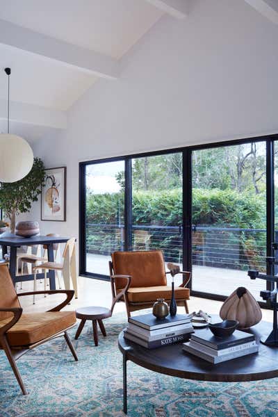  Contemporary Mid-Century Modern Living Room. Hudson, NY Modern Country Home by Perifio Interiors.