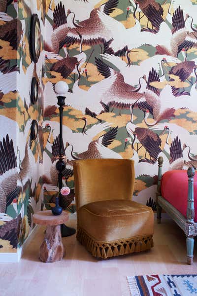  Organic Bedroom. Hudson, NY Modern Country Home by Perifio Interiors.