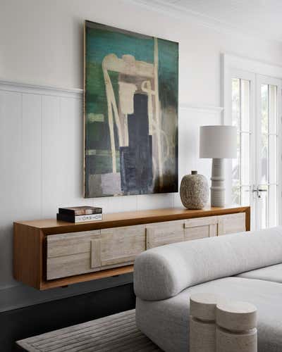  Mid-Century Modern Beach House Living Room. FURTHER LANE by Timothy Godbold.