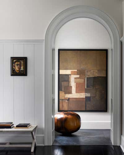  Mid-Century Modern Minimalist Beach House Entry and Hall. FURTHER LANE by Timothy Godbold.