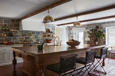  Eclectic Transitional Country House Kitchen. Westport Pastoral by Nina Farmer Interiors.