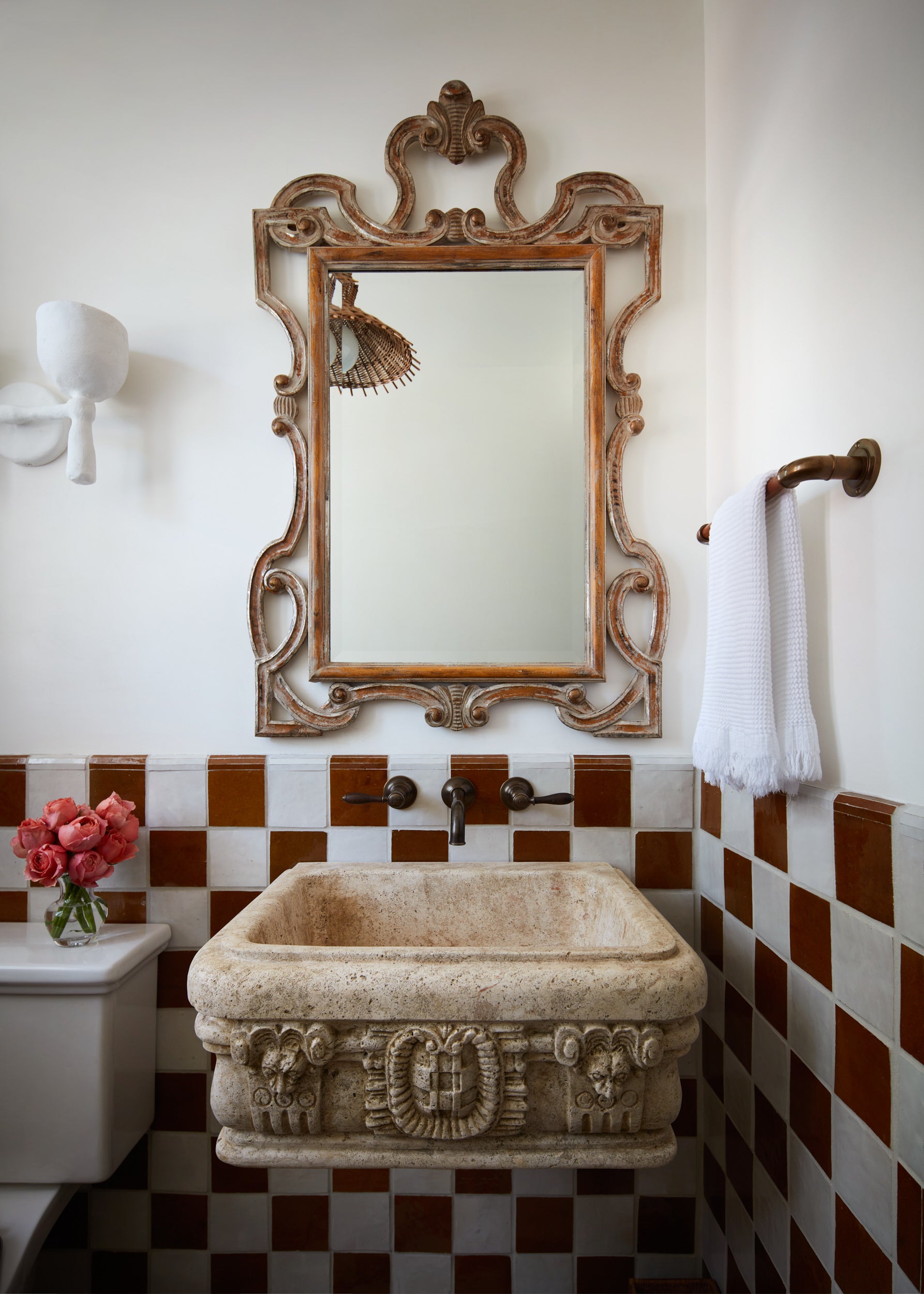 Eclectic Bathroom