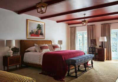  Eclectic Country House Bedroom. Westport Pastoral by Nina Farmer Interiors.