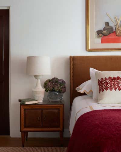  Transitional Country House Bedroom. Westport Pastoral by Nina Farmer Interiors.