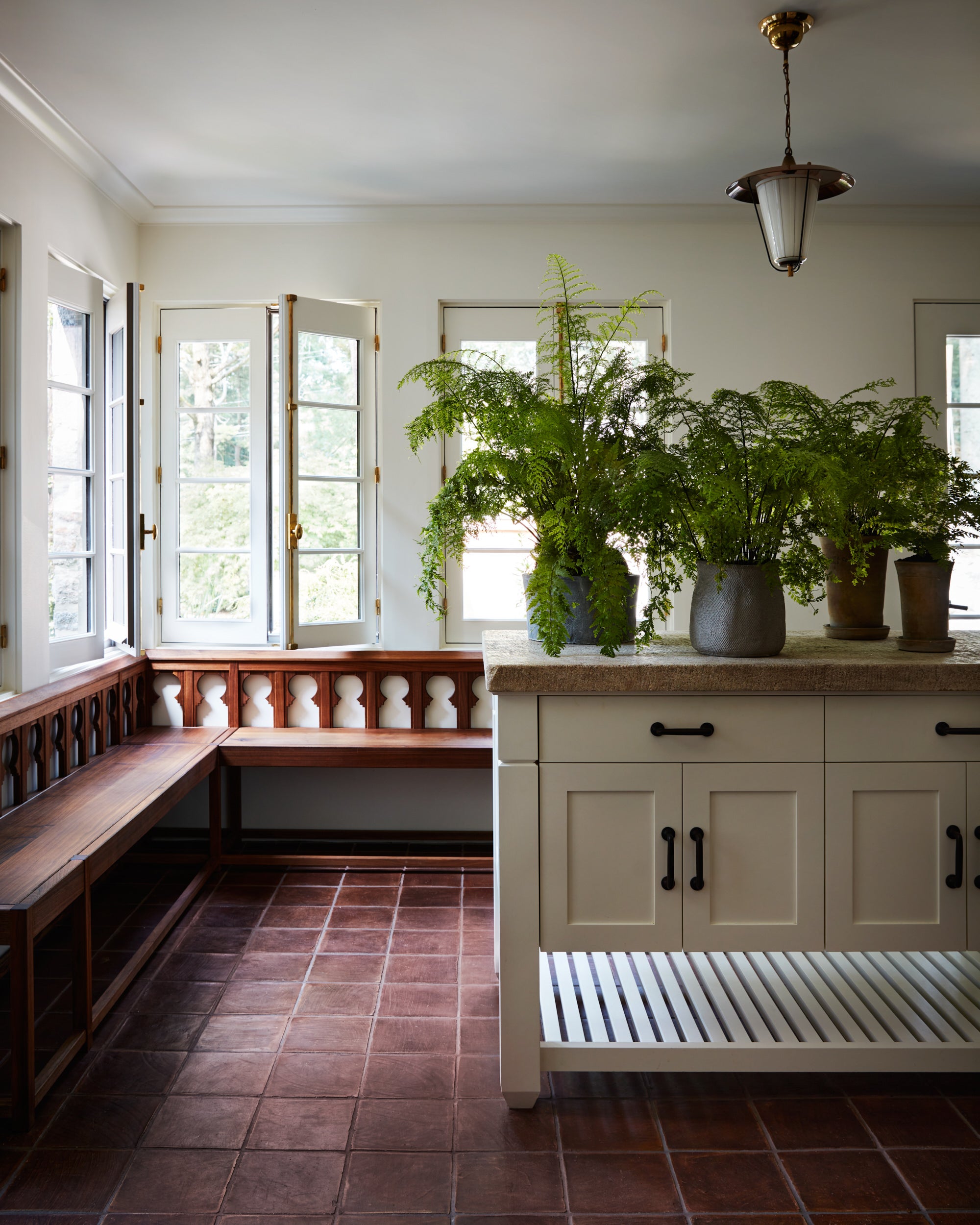Eclectic Storage Room and Closet