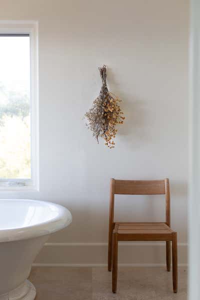 Transitional Bathroom. Napa Retreat by Lauren Nelson Design.