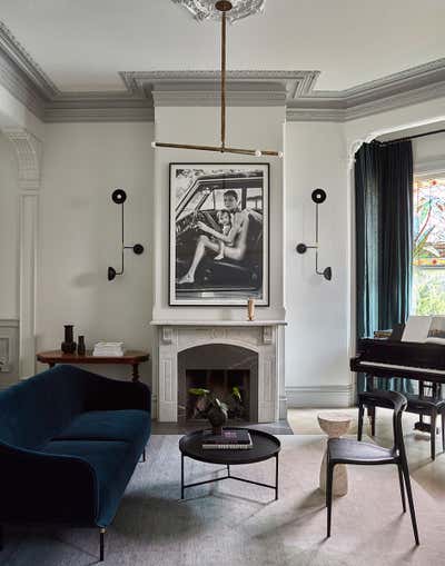  Modern Family Home Living Room. Modern Victorian  by Lauren Nelson Design.
