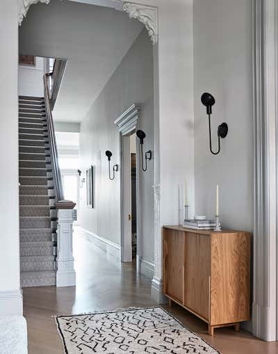  Victorian Entry and Hall. Modern Victorian  by Lauren Nelson Design.