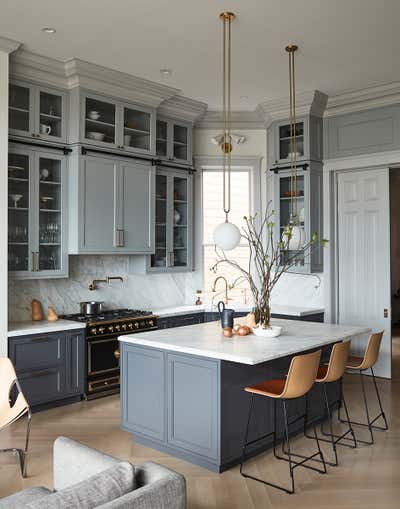  Modern Family Home Kitchen. Modern Victorian  by Lauren Nelson Design.