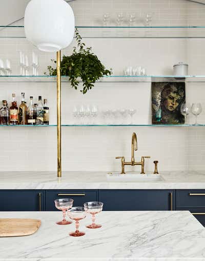  Victorian Family Home Bar and Game Room. Modern Victorian  by Lauren Nelson Design.