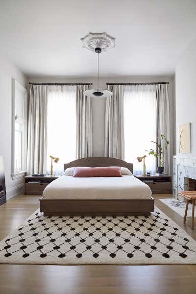  Transitional Apartment Bedroom. Apartment 34  by Lauren Nelson Design.
