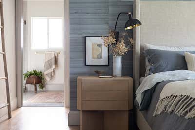  Transitional Family Home Bedroom. Longwood Drive by Lauren Nelson Design.
