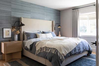  Transitional Family Home Bedroom. Longwood Drive by Lauren Nelson Design.