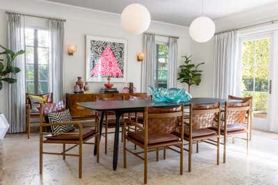 Art Deco Family Home Dining Room. meridian miami beach historical by mr alex TATE.