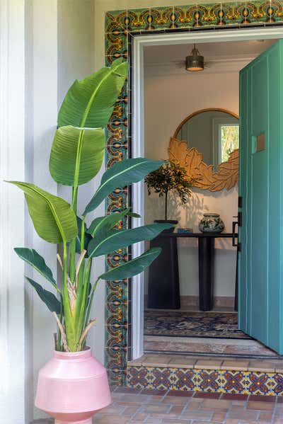  Moroccan Bohemian Family Home Entry and Hall. meridian miami beach historical by mr alex TATE.